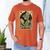 The Reader Tarot Card Book Lover Skeleton Reading Book Men's Comfort Colors T-Shirt Yam