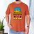 Retro Ice Cream Drip Softball Dad Game Day Dad Father's Day Men's Comfort Colors T-Shirt Yam