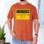 A Simple Yellow Warning Sign For Introvert Men's Comfort Colors T-Shirt Yam A Simple Yellow Warning Sign For Introvert Men's Comfort Colors T-Shirt Yam