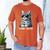 Tabby Daddy Cat Dad Graphic Grey Tabby Cat Lover Men's Comfort Colors T-Shirt Yam