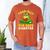 Toad-Ally 100 Days Smarter Frog Reading Book 100 School Day Men's Comfort Colors T-Shirt Yam
