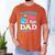Touchdown Or Tutu Dad Loves You Gender Reveal Family Men's Comfort Colors T-Shirt Yam