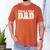 Track & Field Dad Sport Fathers Day Boys Men's Comfort Colors T-Shirt Yam