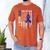 I Wear Blue For My Dad Colon Cancer Awareness Blue USA Flag Men's Comfort Colors T-Shirt Yam