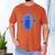 Yk2 Grunge Earthy Blue Cat With Stars Tomboy 90s Nostalgia Men's Comfort Colors T-Shirt Yam