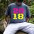 2018 Big Neon Numbers For The New Year Or Graduation Men's Comfort Colors T-Shirt Denim