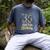 35 It's My Dad's Birthday Crown Happy 35 Years Old Men's Comfort Colors T-Shirt Denim