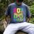 80s Dad 1980s Fashion Eighties Theme Outfit Fathers Day 80's Men's Comfort Colors T-Shirt Denim