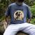 Abraxos Flower Garden Club Book Lover Fantasy Dragon Bookish Men's Comfort Colors T-Shirt Denim