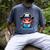 Adorable Book Lover Pirate With Reading Glasses Cute Men's Comfort Colors T-Shirt Denim Adorable Book Lover Pirate With Reading Glasses Cute Men's Comfort Colors T-Shirt Denim