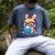 Adorable Book Lover Rabbit With Reading Glasses Cute Premium Men's Comfort Colors T-Shirt Denim Adorable Book Lover Rabbit With Reading Glasses Cute Premium Men's Comfort Colors T-Shirt Denim