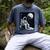 Aesthetic Spaceman Astronaut On The Moon Space Introvert Men's Comfort Colors T-Shirt Denim