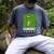 Alien Avoids Humans Sarcastic Introvert Humor Men's Comfort Colors T-Shirt Denim