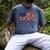 America US Flag Books Library Reading For Book Lover Reader Men's Comfort Colors T-Shirt Denim