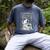 Anti-Social Book-Club Cat Graphic Men's Comfort Colors T-Shirt Denim Anti-Social Book-Club Cat Graphic Men's Comfort Colors T-Shirt Denim