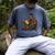 Attila The Hun Reading A Book Men's Comfort Colors T-Shirt Denim