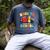 Back To School Checkered Book Pencil Groovy Teacher Student Men's Comfort Colors T-Shirt Denim Back To School Checkered Book Pencil Groovy Teacher Student Men's Comfort Colors T-Shirt Denim