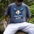 Baseball Drip Dad Father Day Birthday Group Matching Family Men's Comfort Colors T-Shirt Denim