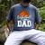 Basketball Dad Basketball Player Game Day Father's Day Men's Comfort Colors T-Shirt Denim