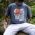 Basketball Mom Or Dad Basketball Parent Men's Comfort Colors T-Shirt Denim