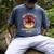 Best Buckin' Granddaddy Western Rodeo Cowboy Bucking Horse Men's Comfort Colors T-Shirt Denim