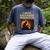 Bigfoot Saturday Morning Nostalgia Men's Comfort Colors T-Shirt Denim