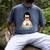 Bob's Burgers Gene Dad Portrait Men's Comfort Colors T-Shirt Denim