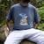 A Book A Day Keeps Reality Away Premium Tri-Blend Men's Comfort Colors T-Shirt Denim