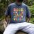 Book Fair Vibes Groovy Retro School Reading Nostalgic Men's Comfort Colors T-Shirt Denim