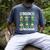 Book Leprechaun St Patrick's Day Library Librarian Reading Men's Comfort Colors T-Shirt Denim