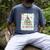 All Booked For Christmas Book Xmas Tree Coquette Bow Lights Men's Comfort Colors T-Shirt Denim
