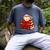 All Booked For Valentine’s Day Reading Teacher Men's Comfort Colors T-Shirt Denim