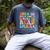 Born To Read Books Forced To Read Emails Reader Librarian Premium Men's Comfort Colors T-Shirt Denim
