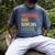 Bowler Husband Dad Bowling Legend Father's Day Men's Comfort Colors T-Shirt Denim