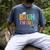 Bruh I'm Out Senior Graduation Men's Comfort Colors T-Shirt Denim