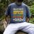 Bucket Dad Softball Dad Baseball Coach Father's Day Men's Comfort Colors T-Shirt Denim