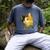 Calico Cat With Flowers For Mom Dad Women Men Kids Botanical Men's Comfort Colors T-Shirt Denim