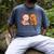 Capybara Axolotl Kawaii Kids Anime Book Lover Reading Men's Comfort Colors T-Shirt Denim