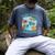 Cartoon Sarcasm Anti-Social Nihilism Introvert Fish Men's Comfort Colors T-Shirt Denim Cartoon Sarcasm Anti-Social Nihilism Introvert Fish Men's Comfort Colors T-Shirt Denim