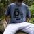 Cat What Humor Introvert Anti-Social Men's Comfort Colors T-Shirt Denim