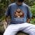 Cat Lover I'd Rather Be Home With My Cats Introvert Cozy Men's Comfort Colors T-Shirt Denim