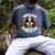 Cavalier King Charles Spaniel Dad Father’s Day Men's Comfort Colors T-Shirt Denim