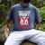 Cheer Dad Cheerleading Fathers Day Men's Comfort Colors T-Shirt Denim