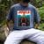 Chocolate Lab Jowls Labrador Retriever Dog Mom Dad Men's Comfort Colors T-Shirt Denim