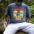 Chorkie Dad Retro Sunset Chihuahua Yorkie Mix Lover Men's Comfort Colors T-Shirt Denim