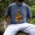 Christmas Book Tree Bookshelf Holiday For Readers Librarians Men's Comfort Colors T-Shirt Denim