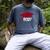 Class Of 2021 Burgundy Regalia Graduation Men's Comfort Colors T-Shirt Denim