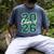 Class Of 2026 Graduation Varsity Green And On The Back Men's Comfort Colors T-Shirt Denim