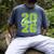 Class Of 2026 Graduation Varsity Lime Green Letters Men's Comfort Colors T-Shirt Denim