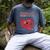 Clifford The Big Red Dog Clifford And Emily Book Cover Men's Comfort Colors T-Shirt Denim